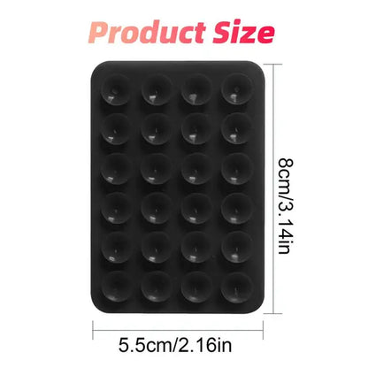 Sticky Grippy Suction Phone Case Mount Silicone Adhesive Phone Accessory for Smart Phone Hands-Free Tool