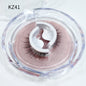 Self Adhesive Eyelashes Glue-Free Reusable 3D Wispy Thick Natural Lashes Makeup Fake Eyelashes