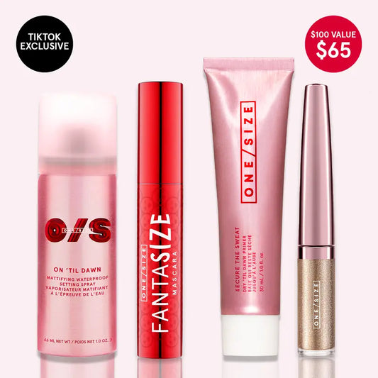 Tiktok 'Til Dawn Value Set - ONE/SIZE Setting Spray, Primer, Mascara & Eyeshadow