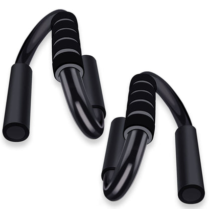 S-Shaped Push-Up Bars - Non-Slip Fitness Grips