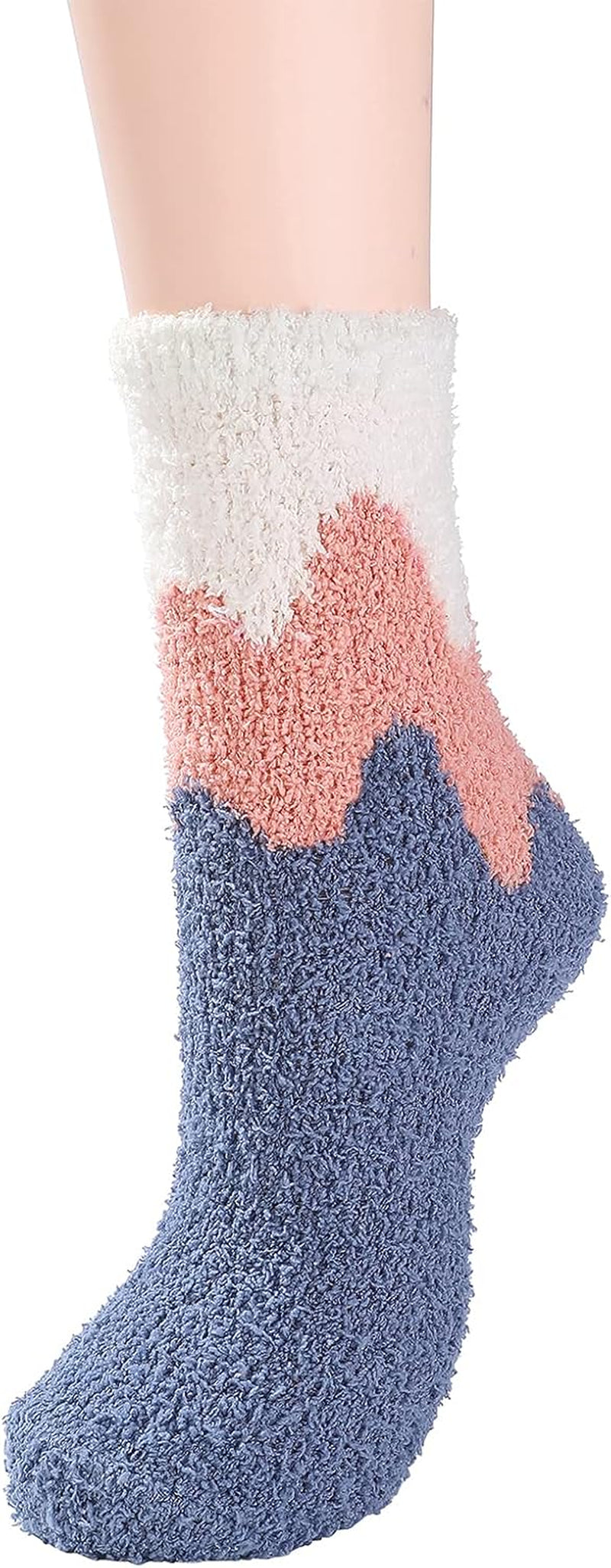 Womens Fuzzy Socks Winter Warm Fluffy Socks Athletic Outdoor Sports Socks