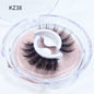 Self Adhesive Eyelashes Glue-Free Reusable 3D Wispy Thick Natural Lashes Makeup Fake Eyelashes